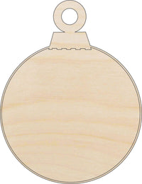 Ornament Wood Craft Shape - Laser Cut Baltic Birch Unfinished DIY Wood Art Supplies XMS159 - The Wood Shape Store