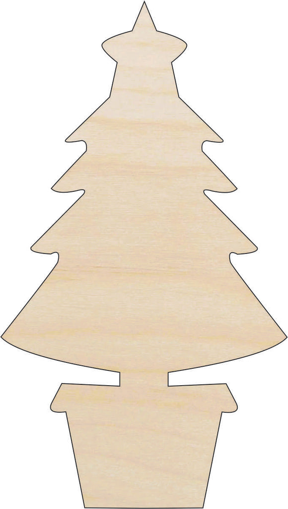 Christmas Tree - Laser Cut Wood Shape XMS182