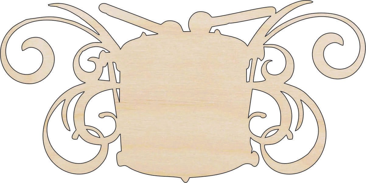 Drum Wood Craft Shape - Laser Cut Baltic Birch Unfinished DIY Wood Art Supplies XMS219 - The Wood Shape Store