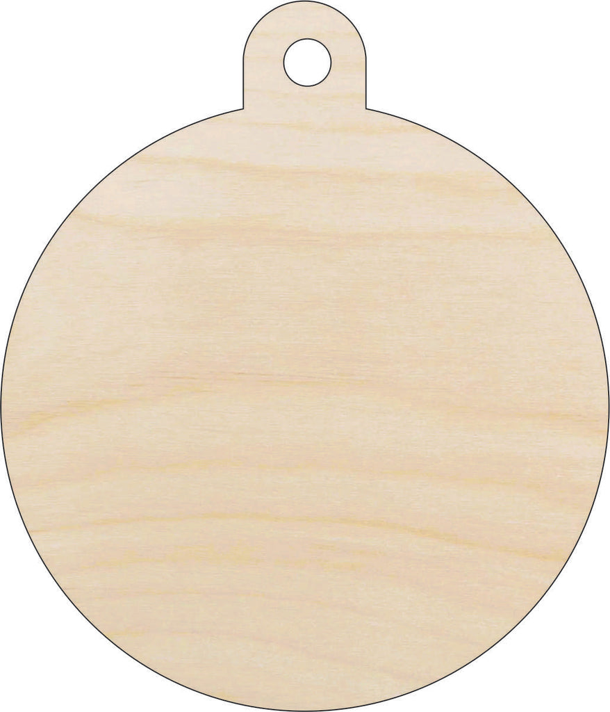 Bauble - Laser Cut Out Unfinished Wood Craft Shape XMS227