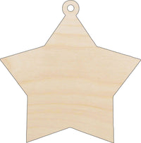 Ornament Wood Craft Shape - Laser Cut Baltic Birch Unfinished DIY Wood Art Supplies XMS250 - The Wood Shape Store