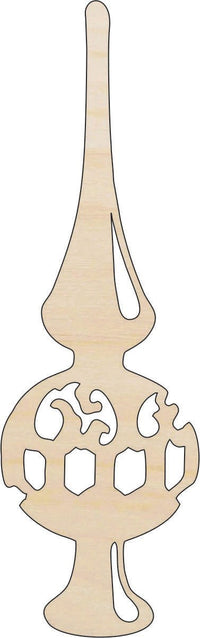 Tree Top - Wood Craft Shape – Laser Cut Baltic Birch Unfinished DIY Art Supplies XMS31 - The Wood Shape Store