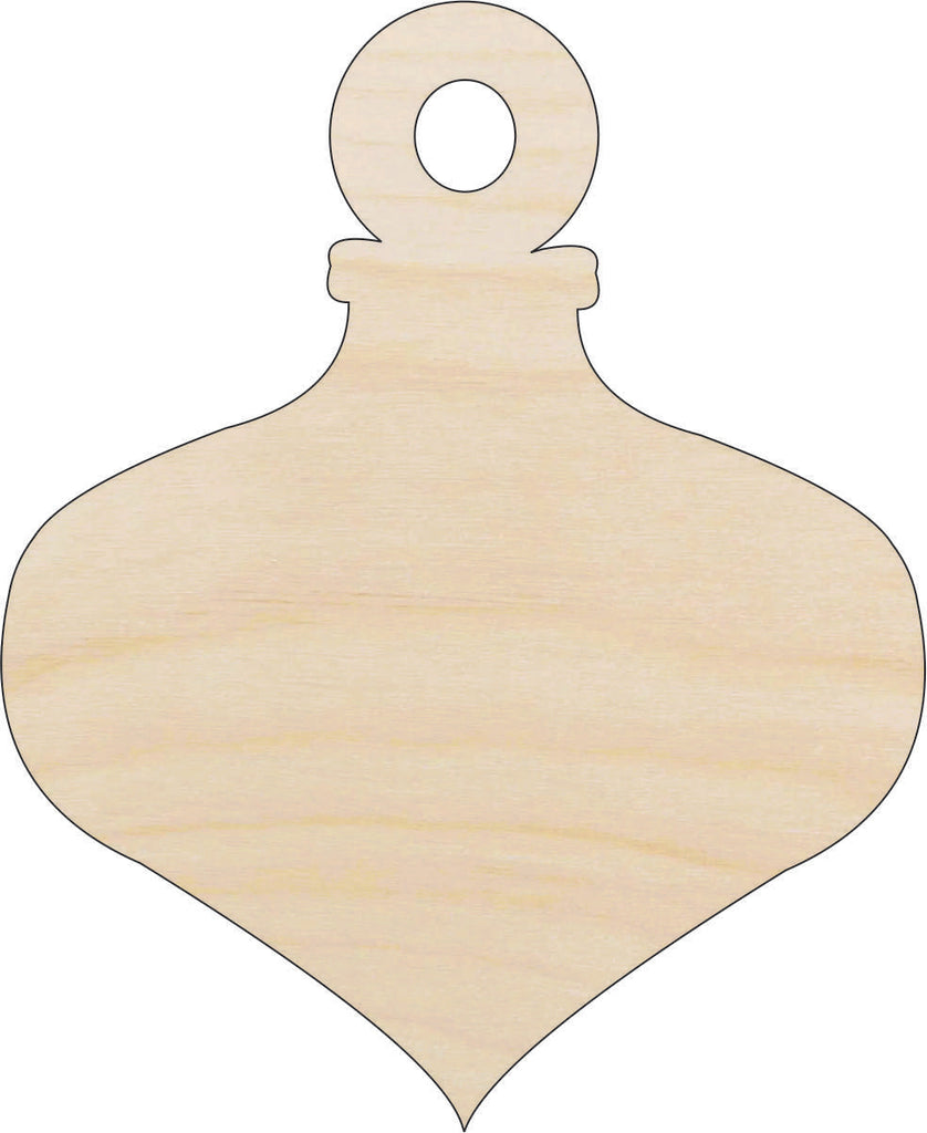 Bauble - Laser Cut Out Unfinished Wood Craft Shape XMS81