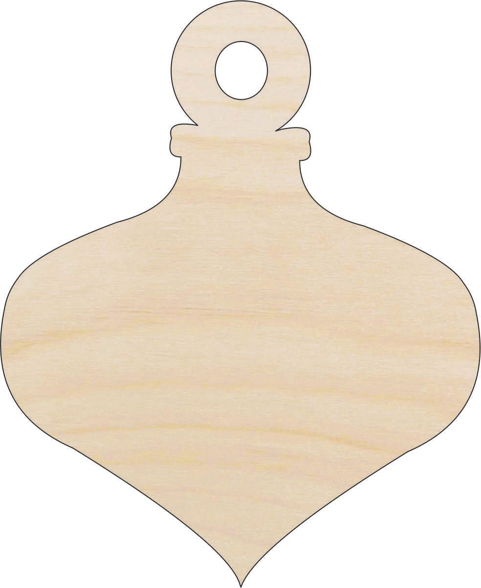 Ornament Wood Craft Shape - Laser Cut Baltic Birch Unfinished DIY Wood Art Supplies XMS81 - The Wood Shape Store
