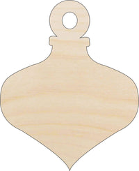 Ornament Wood Craft Shape - Laser Cut Baltic Birch Unfinished DIY Wood Art Supplies XMS81 - The Wood Shape Store