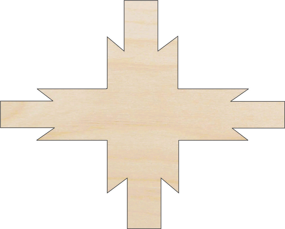 Unfinished Wood Cross Shape - Easter - Christian - Craft - up to 24