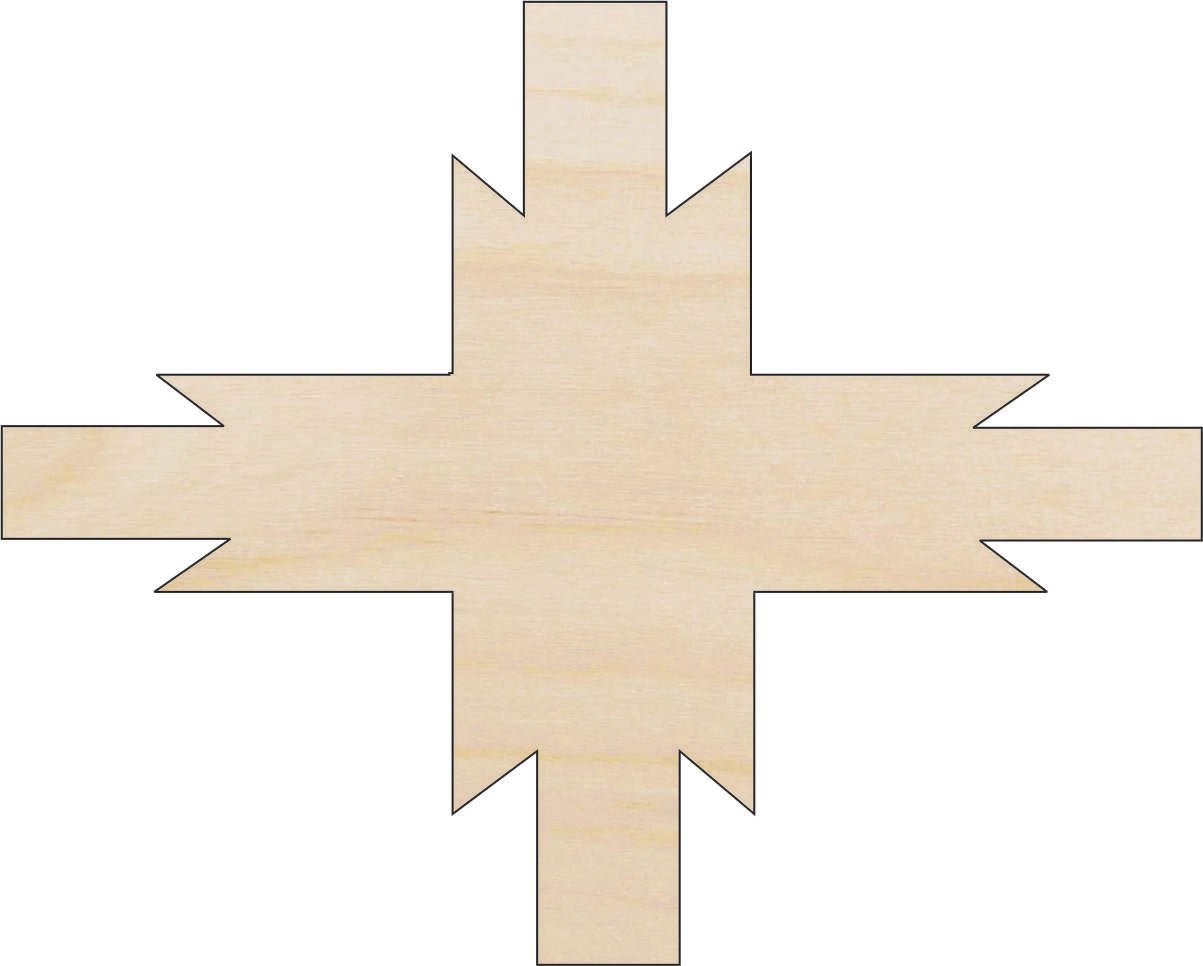 Southwest Wood Craft Shape - Laser Cut Baltic Birch Unfinished DIY Wood Art Supplies XTR28 - The Wood Shape Store