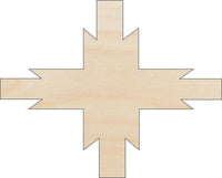 Southwest Wood Craft Shape - Laser Cut Baltic Birch Unfinished DIY Wood Art Supplies XTR28 - The Wood Shape Store
