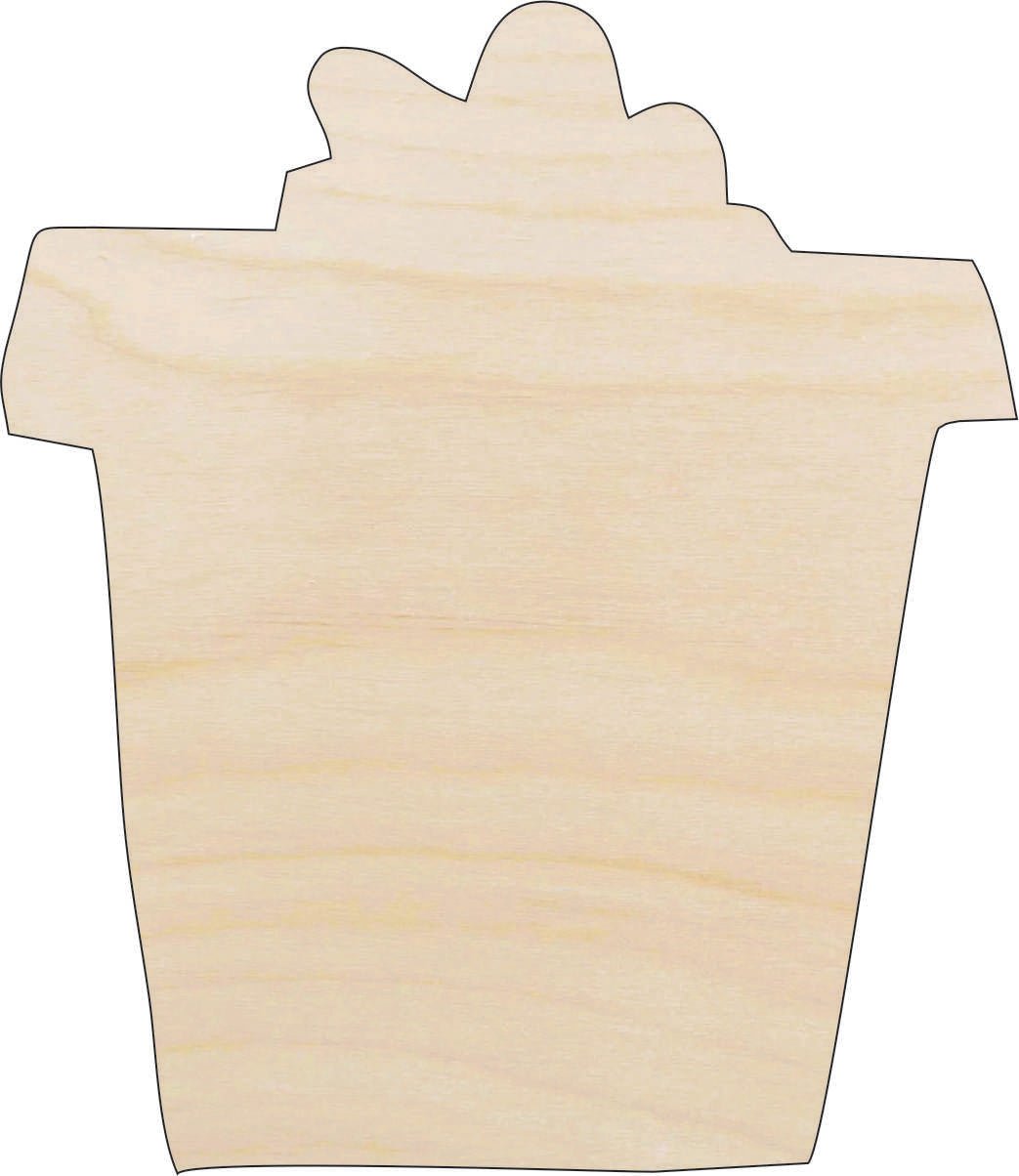 Present Wood Craft Shape - Laser Cut Baltic Birch Unfinished DIY Wood Art Supplies XTR48 - The Wood Shape Store