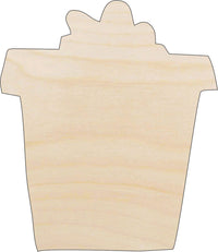 Present Wood Craft Shape - Laser Cut Baltic Birch Unfinished DIY Wood Art Supplies XTR48 - The Wood Shape Store