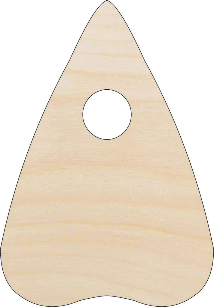 Toy Planchette - Laser Cut Out Unfinished Wood Craft Shape XTR90